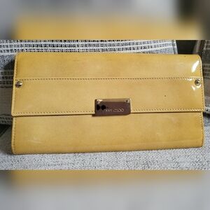 JIMMY CHOO CLUTCH BAG WITH DUST BAG. GREAT CONDITION